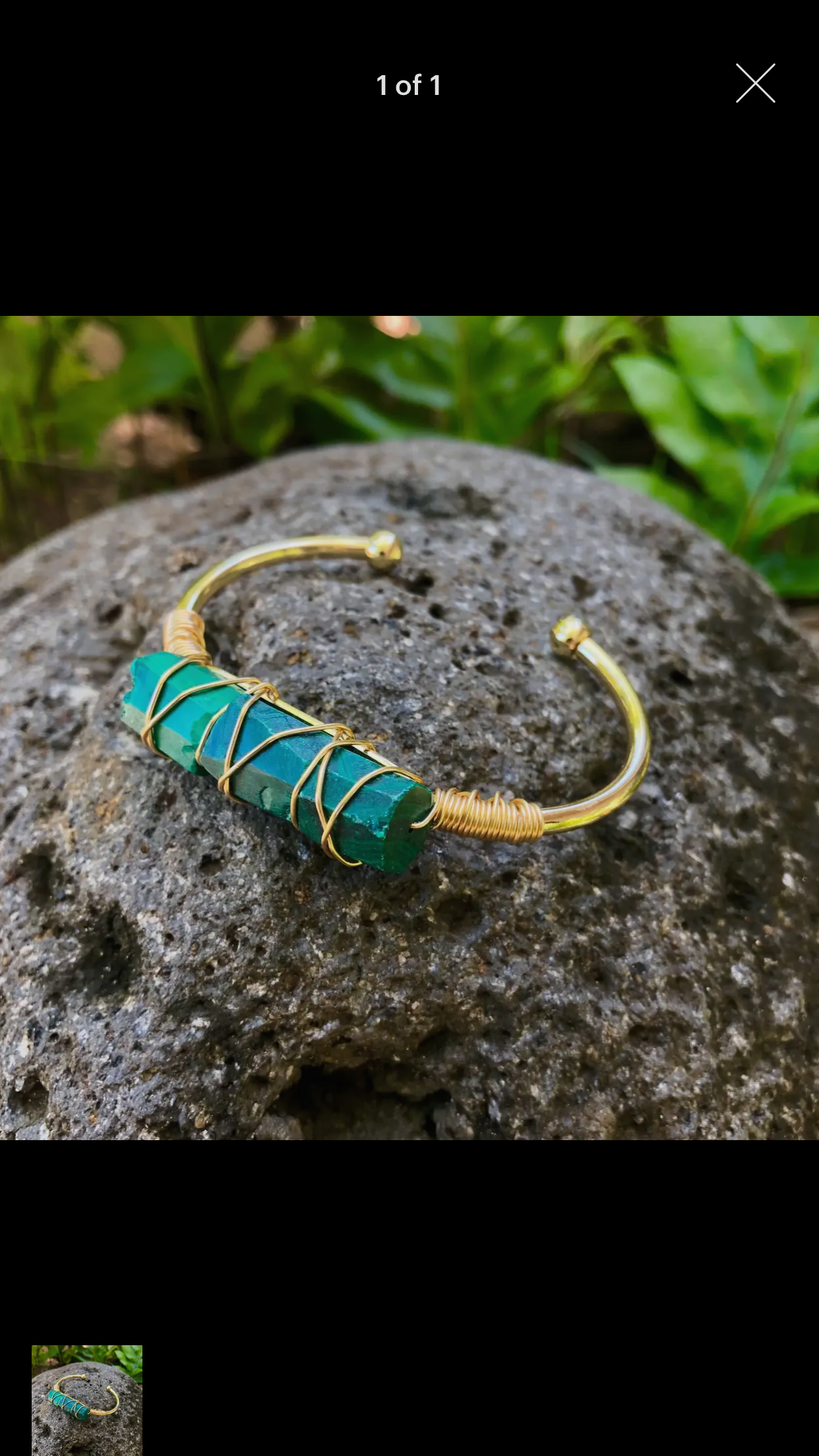 Malachite Cuff Bracelet