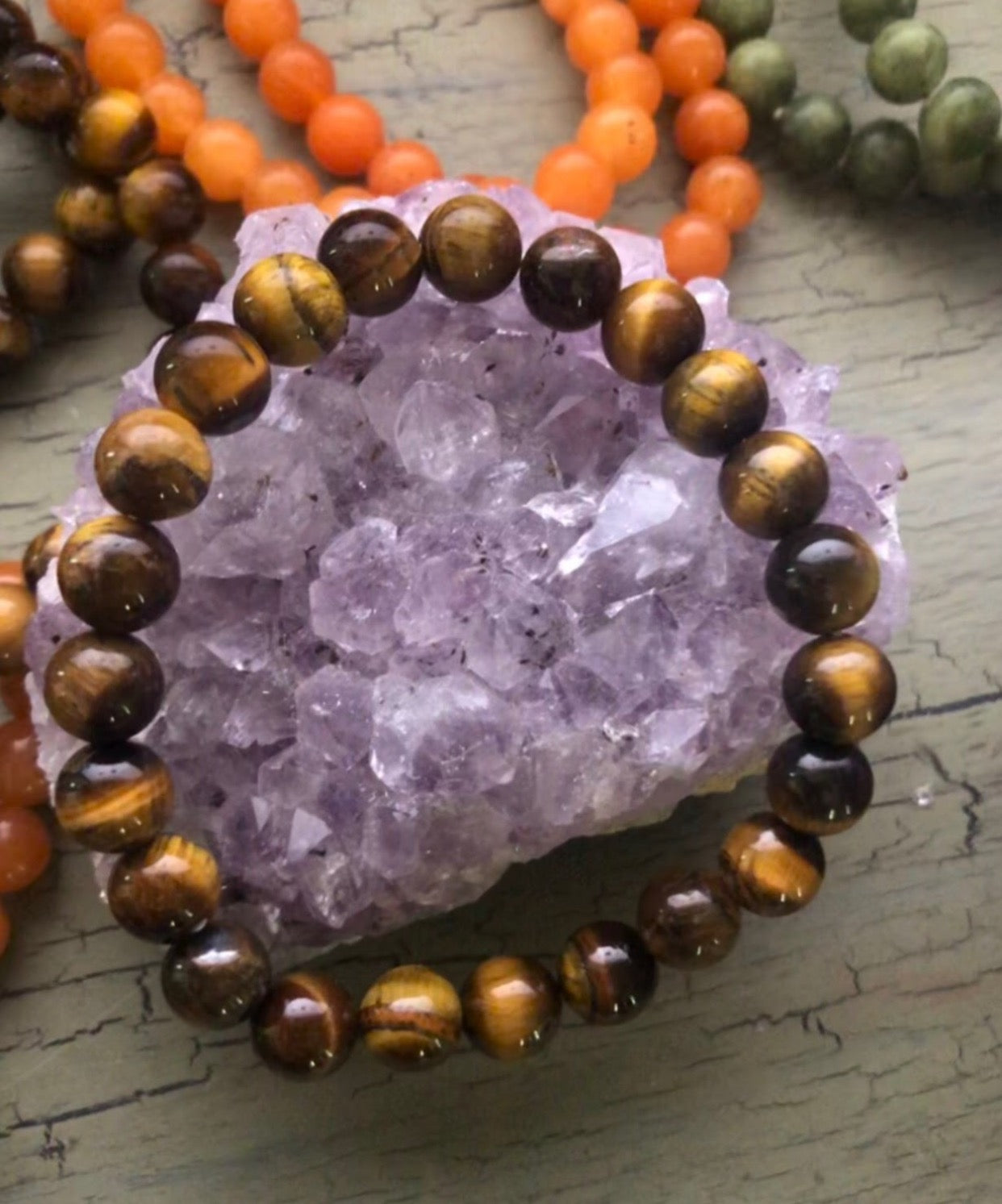 Tigers Eye stone bracelet