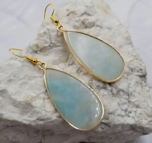 Handmade Amazonite earrings